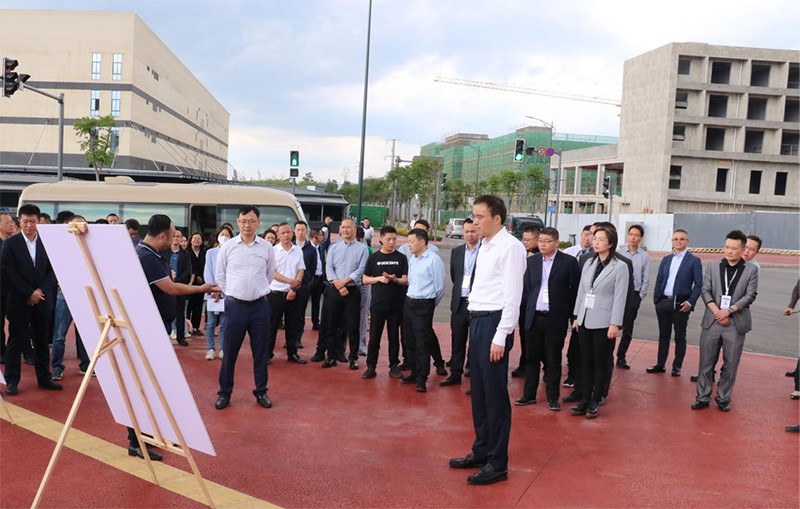 新都区委书记王忠诚考察皇家国际官网慧金港 聚焦重点项目推进